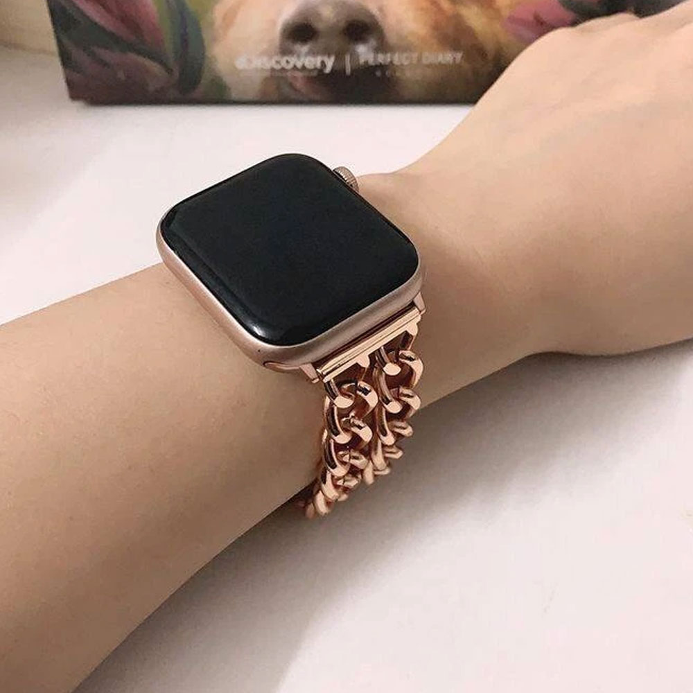خرید بند اپل واچ زنانه مدل کارتیر سایز بندی کامل بالاترین کیفیت