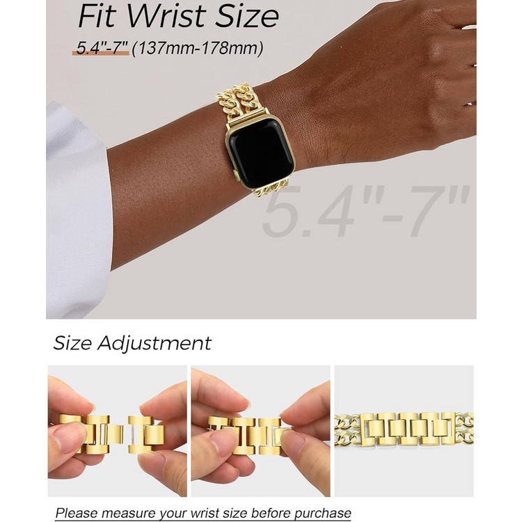 خرید بند اپل واچ زنانه مدل کارتیر سایز بندی کامل بالاترین کیفیت