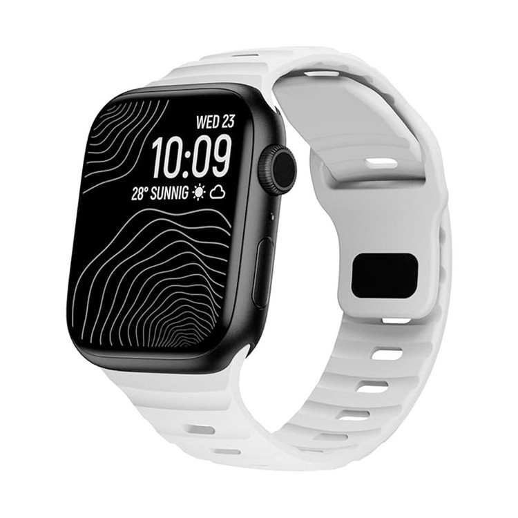 قیمت و خرید بند سیلیکونی مدل Spigen sport مناسب اپل واچ سری 10و11 سایز 46 میلی متری از بندچی