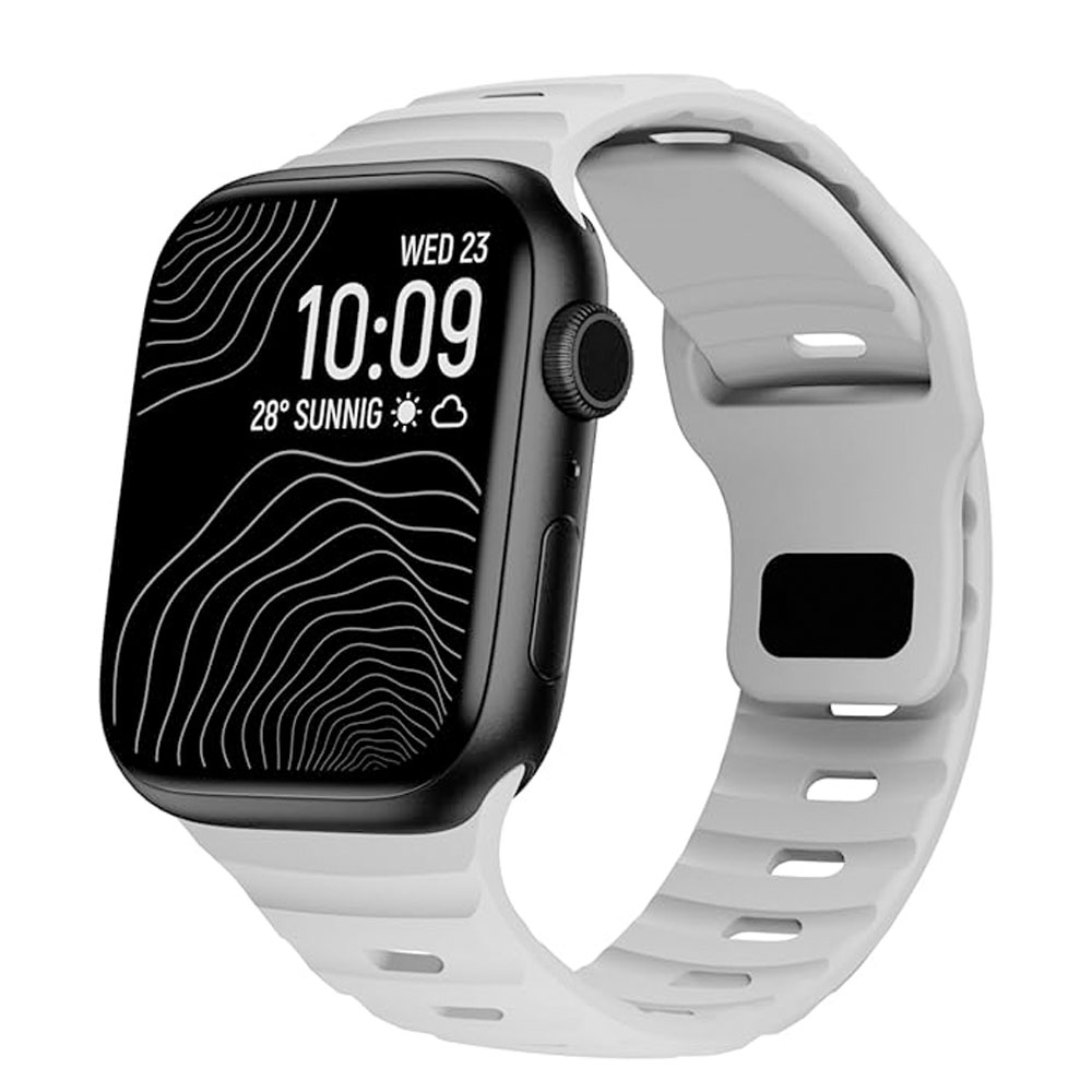 قیمت و خرید بند سیلیکونی مدل Spigen sport مناسب اپل واچ سری هفت / Apple Watch Seri 7 از بند چی