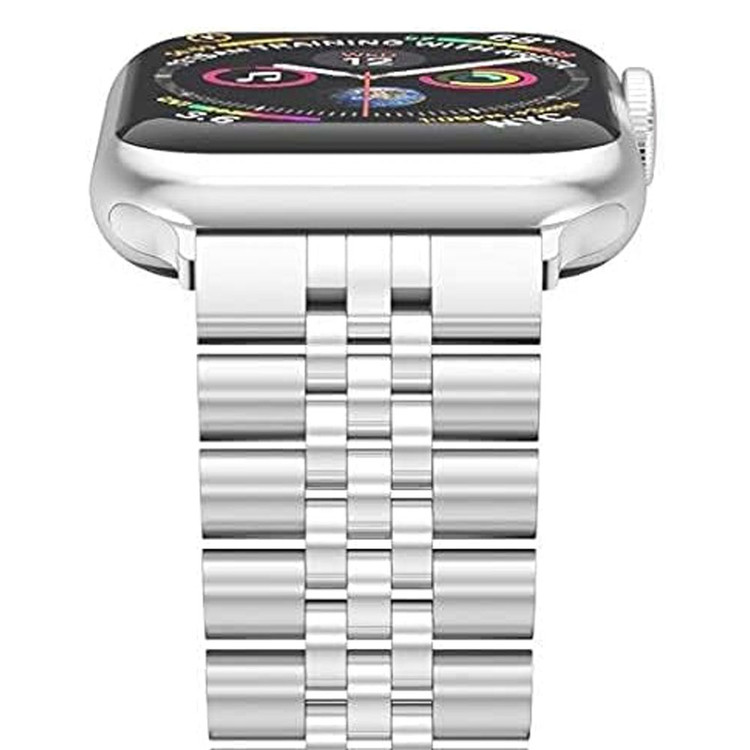 قیمت و خرید بند استیل مدل 5bead مناسب اپل واچ تمامی سری ها (سایزبندی کامل) از بندچی