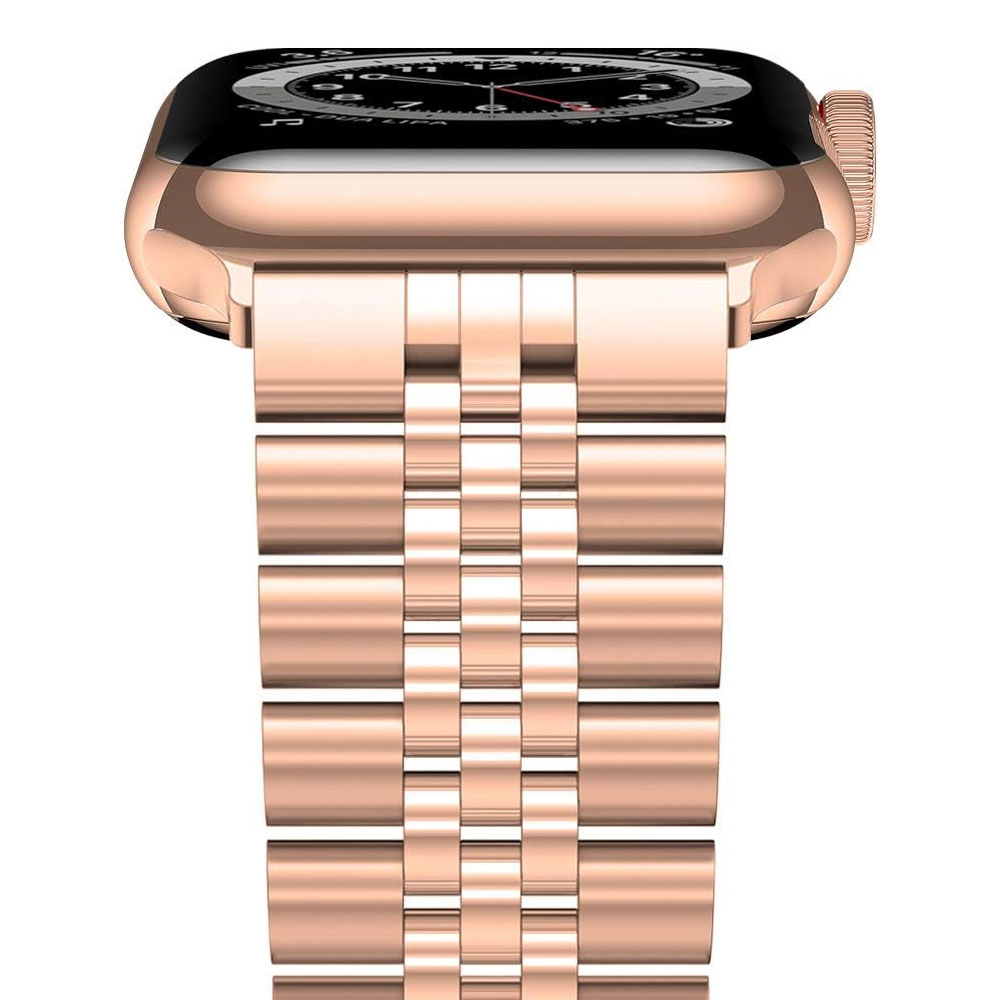 بند استیل مدل 5bead فلزی مناسب اپل واچ تمامی سری ها APPLE WATCH