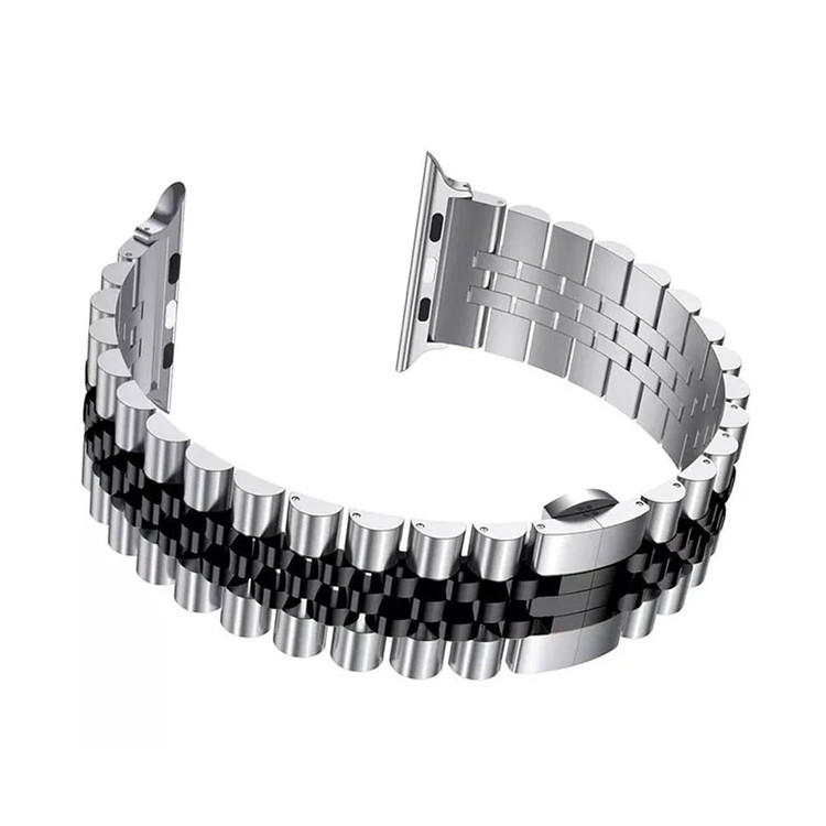 قیمت و خرید بند استیل مدل 5bead-dc استیل مناسب اپل واچ سایز 38 میلی متری سری SE/1/2/3 از بندچی