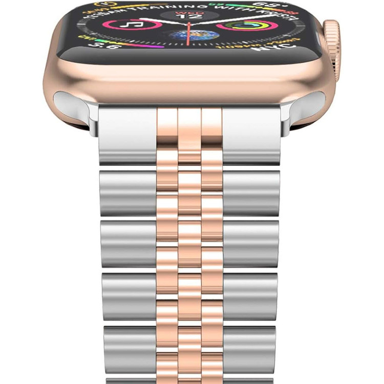 قیمت و خرید بند استیل مدل 5bead-dc استیل مناسب اپل واچ سایز 38 میلی متری سری SE/1/2/3 از بندچی