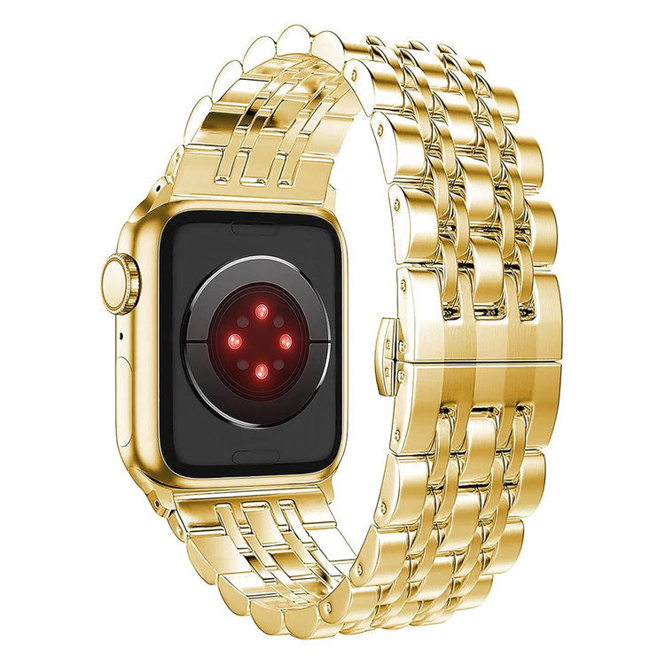 قیمت و خرید بند استیل مدل 7BEAD مناسب اپل واچ سایز 44 میلی متری تمامی سری ها از بندچی