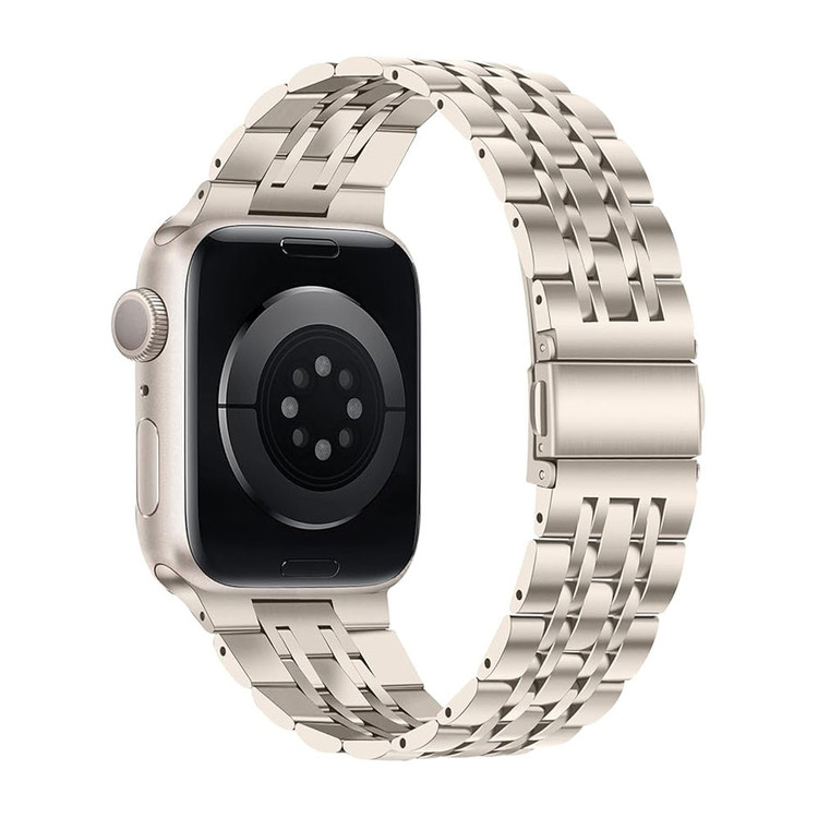 قیمت و خرید بند استیل مدل 7BEAD مناسب اپل واچ سایز 40 میلی متری تمامی سری ها از بندچی