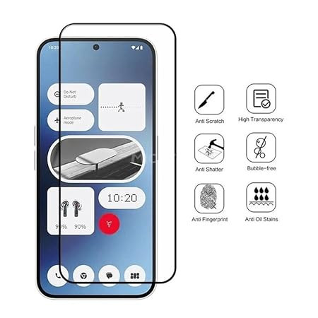 قیمت و خرید گلس محافظ صفحه نمایش مناسب برای گوشی ناتینگ فون Nothing Phone 2a Plus با بهترین کیفیت (اورجینال) از بند چی
