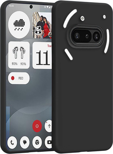 خرید قاب سیلیکونی داخل موکت دار گوشی ناتینگ فون Nothing phone 3A 5g