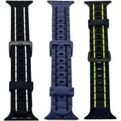 خرید بند سیلیکونی اسپرت اپل واچ با قفل سگکی: مقاومت و سازگاری کامل (مناسب تمامی سریها) از بندچی