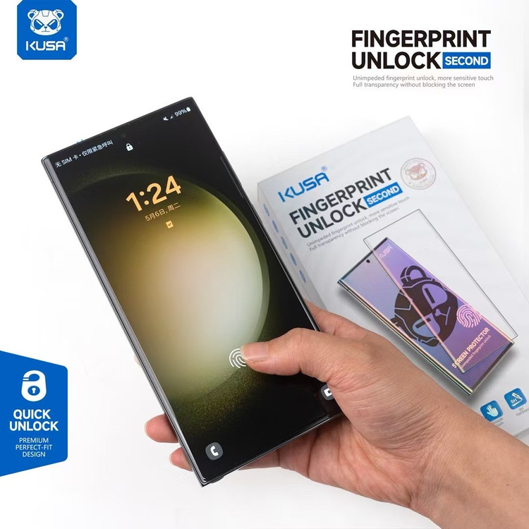 قیمت و خرید گلس لبه خم(ایج) کوزا Full‑Glue سامسونگ گلگسی اس Galaxy S23 | محافظ صفحه فول چسب 3D از بندچی