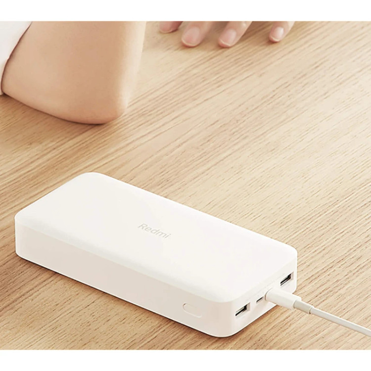 خرید پاوربانک مدل PB200LZM ظرفیت 20000 میلی آمپر ساعت دارای پورت خروجی دوگانه USB_A و پورت ورودی دوگانه USB-C و MicroUSB، جنس بدنه پلاستیک ABS، دارای 3 درگاه خروجی فست شارژ از بندچی