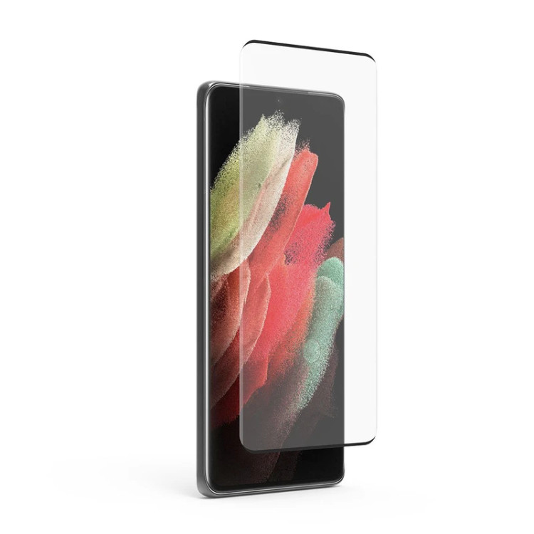 قیمت و خرید گلس لبه خم(ایج) کوزا Full‑Glue سامسونگ گلگسی اس21 اولترا / Galaxy S21 Ultra | محافظ صفحه فول چسب 3D از بندچی