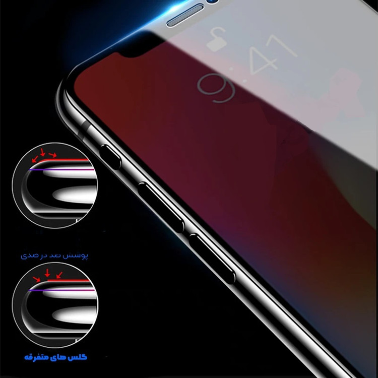 قیمت و خرید گلس محافظ صفحه لبه خم(ایج) کوزا Full‑Glue مناسب برای گوشی موبایل سامسونگ Galaxy S8 Plus / Galaxy S9 Plus| از بندچی