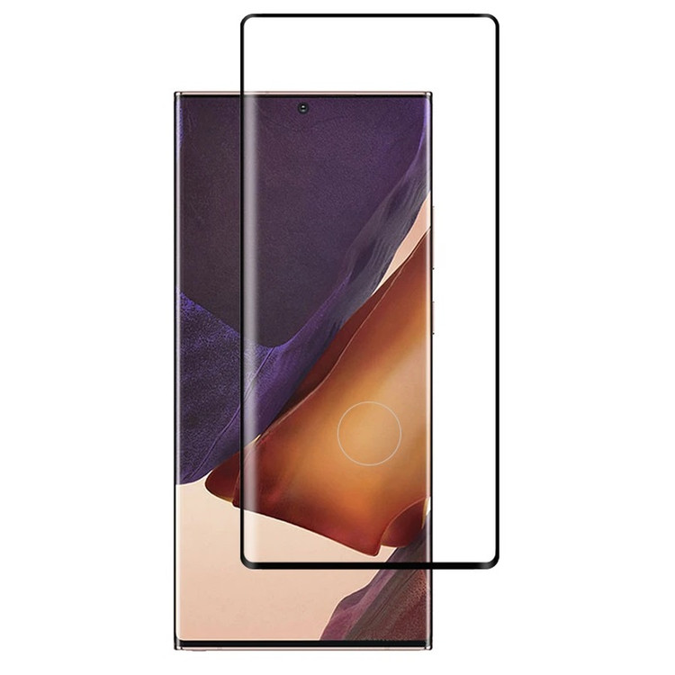 گلس لبه خم(ایج) کوزا Full‑Glue مناسب برای گوشی موبایل سامسونگ گلگسی نوت10 پلاس/ NOTE 10 PLUS | محافظ صفحه فول چسب 3D