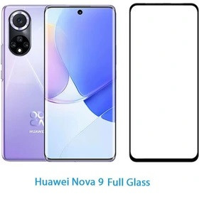 قیمت و خرید گلس شیشه ای ایج مناسب برای گوشی آهوآوی نوا huawei Nova 9| محافظ صفحه فول چسب 3D از بندچی