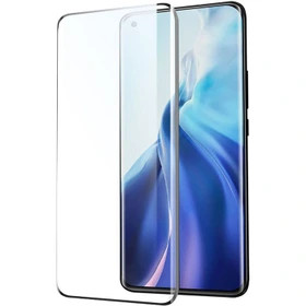 قیمت و خرید گلس شیشه ای ایج مناسب برای گوشی شیائومی می Xiaomi mi Ultra 11| محافظ صفحه فول چسب 3D از بندچی