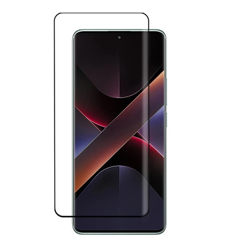 قیمت و خرید گلس شیشه ای ایج مناسب برای گوشی شیائومی نوت 14 پرو NOTE 14 PRO 5G| محافظ صفحه فول چسب 3D از بندچی