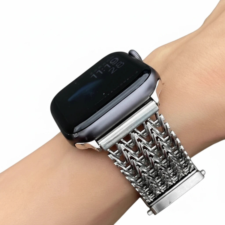 بند نقرهای Tygo برای Apple Watch 42mm
