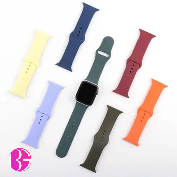 بند سیلیکونی به همراه کاور سیلیکونی مناسب اپل واچ اولترا سه سایز 49 میلی متر Apple Watch Ultra3 49mm