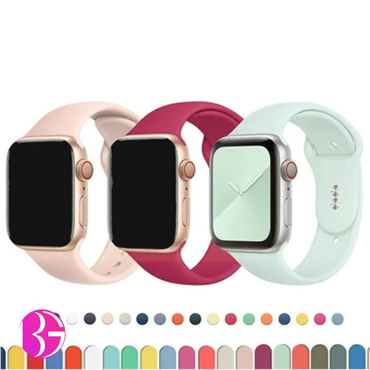 بند سیلیکونی به همراه کاور سیلیکونی مناسب اپل واچ اولترا سه سایز 49 میلی متر Apple Watch Ultra3 49mm