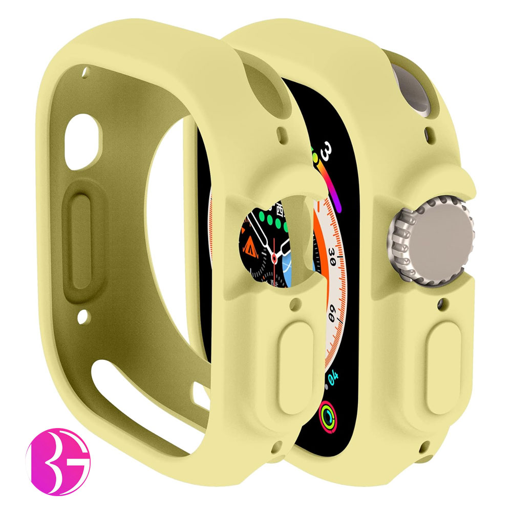 گارد کاور سیلیکونی مناسب اپل واچ اولترا / اولترا 2 / اولترا 3 سایز 49 میلی متری Apple Watch Ultra/Ultra2/Ultra3 49mm