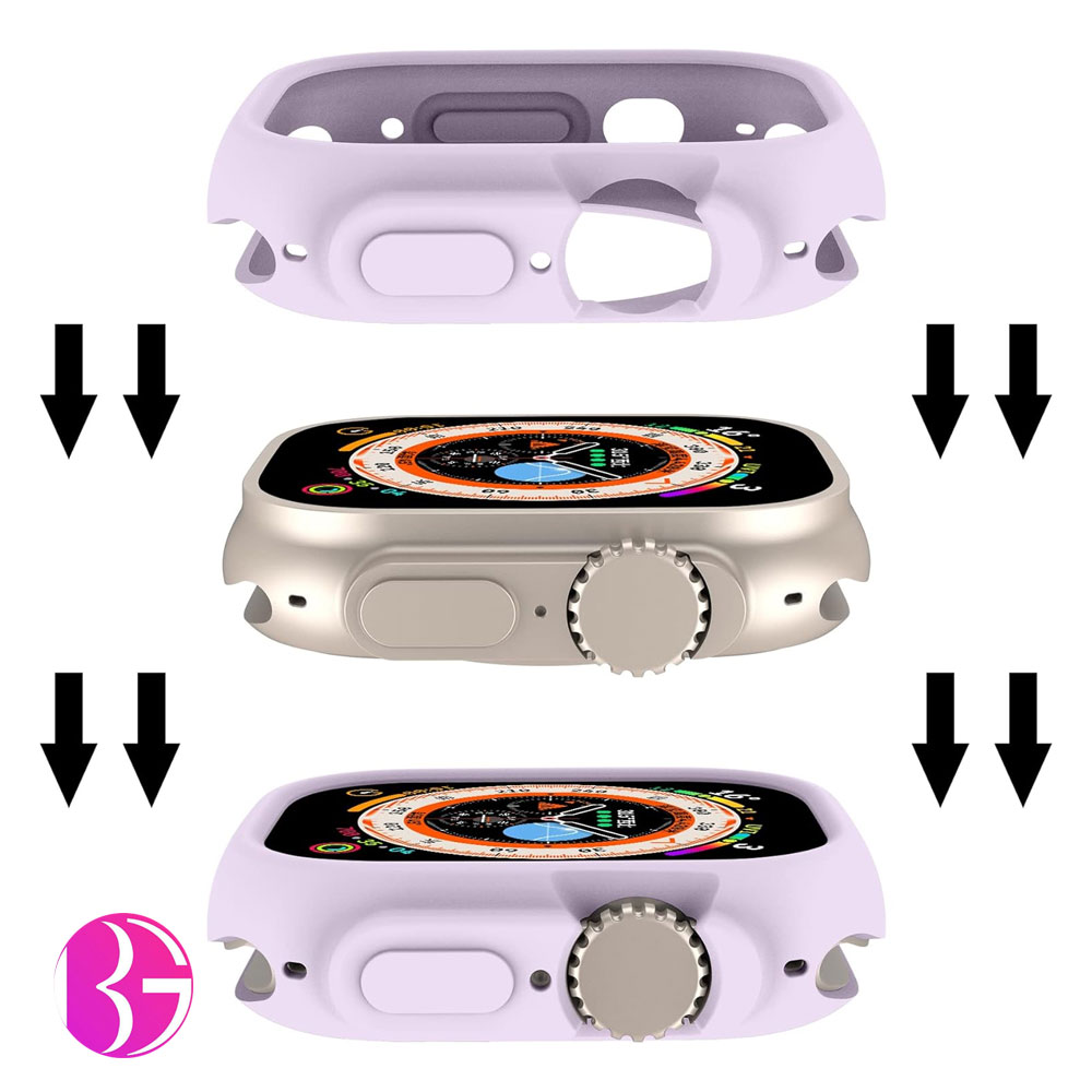 گارد کاور سیلیکونی مناسب اپل واچ اولترا / اولترا 2 / اولترا 3 سایز 49 میلی متری Apple Watch Ultra/Ultra2/Ultra3 49mm