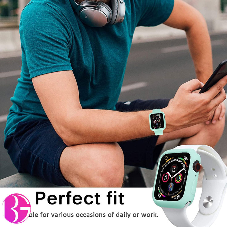 کاور سیلیکونی اپل واچ سایز 44 میلی متر مناسب تمامی سری ها Apple Watch SE/1/2/3/4/5/6/7/8/9 44 mm