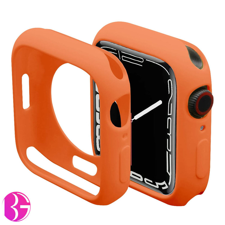 کاور سیلیکونی اپل واچ سایز 44 میلی متر مناسب تمامی سری ها Apple Watch SE/1/2/3/4/5/6/7/8/9 44 mm