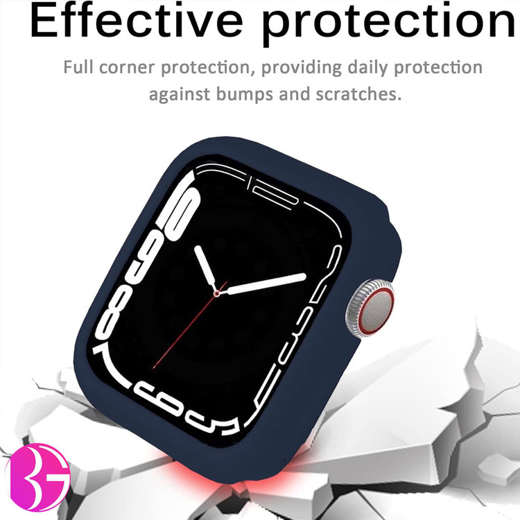 کاور سیلیکونی اپل واچ سایز 44 میلی متر مناسب تمامی سری ها Apple Watch SE/1/2/3/4/5/6/7/8/9 44 mm