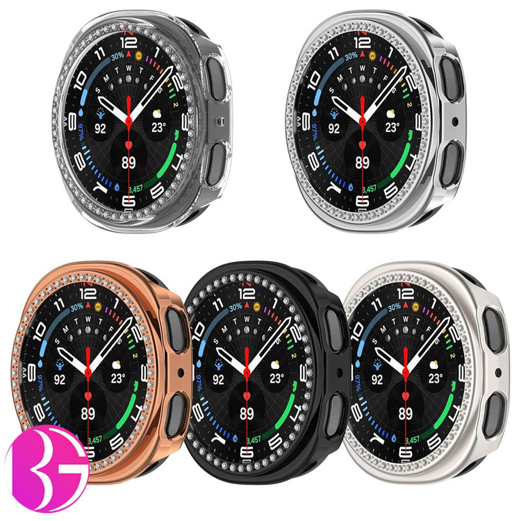 کاور نگین دار زنانه مناسب ساعت سامسونگ گلکسی واچ هشت Galaxy Watch 8 40MM