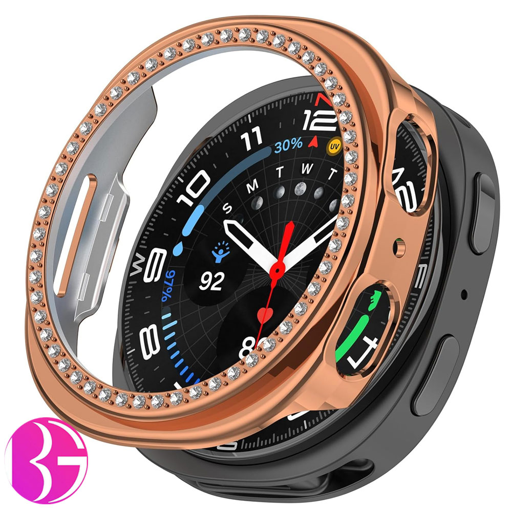 کاور نگین دار زنانه مناسب ساعت سامسونگ گلکسی واچ هشت Galaxy Watch 8 40MM