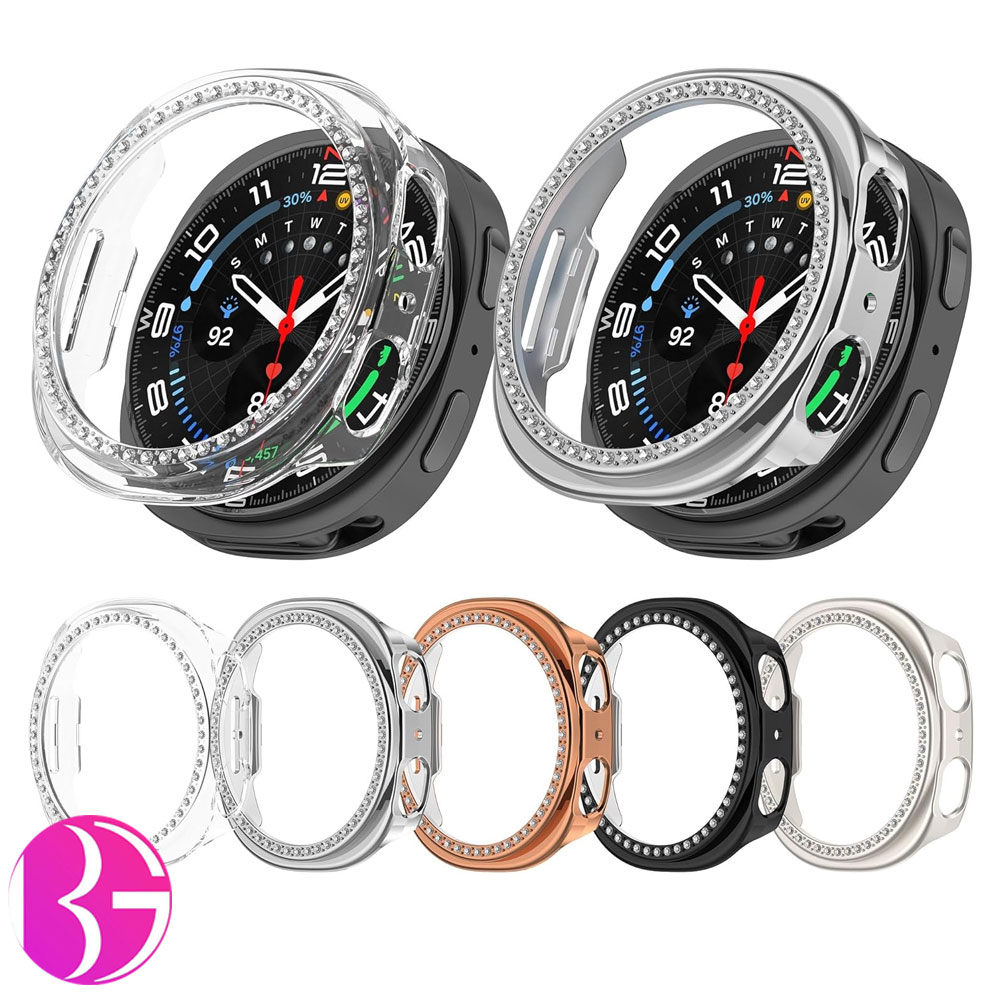 کاور نگین دار زنانه مناسب ساعت سامسونگ گلکسی واچ هشت Galaxy Watch 8 40MM