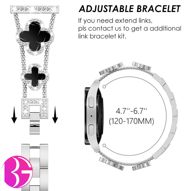 بند زنانه مدل ونکلیف مناسب سامسونگ گلکسی واچ چهار سایز 44 میلی متر Galaxy Watch 4 44mm