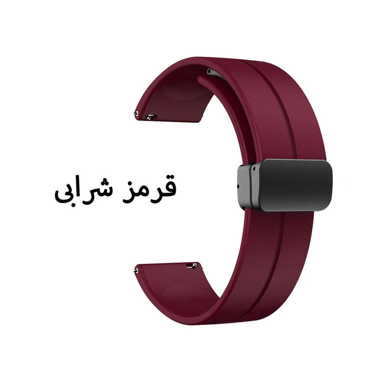 بند سیلیکونی مگنتی مناسب ساعت هوشمند هواوی WATCH GT3/GT3PRO