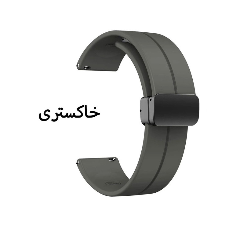 بند سیلیکونی مگنتی مناسب ساعت هوشمند هواوی WATCH GT RUNNER