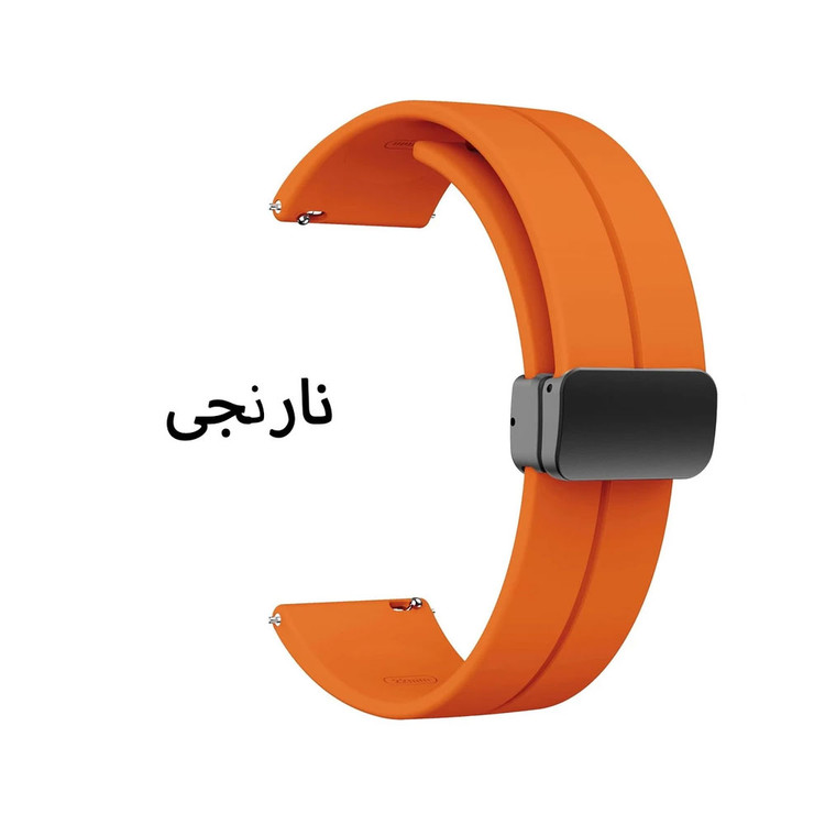 بند سیلیکونی مگنتی مناسب ساعت هوشمند کیو سی وای QCY GS2