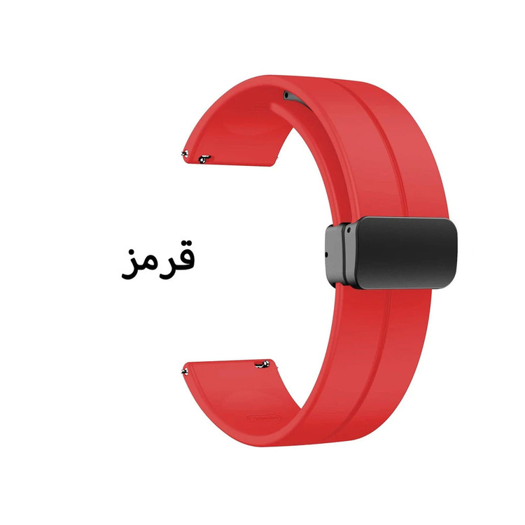 بند سیلیکونی مگنتی مناسب ساعت هوشمند میبرو MIBRO WATCH GT XPAW026