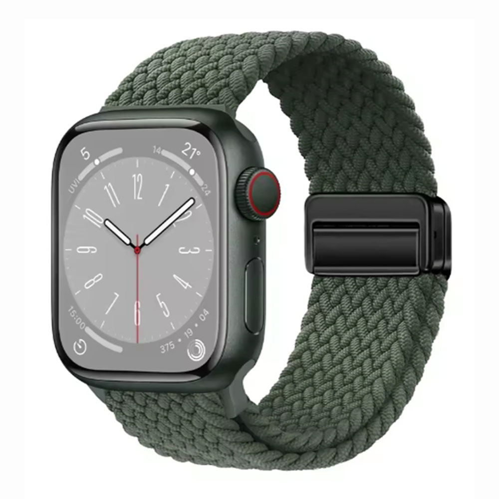 بند اپل واچ مدل بافت در 50 رنگ مناسب سری 11 سایز 40 میلی متری Apple Watch Seri 11 40 mm