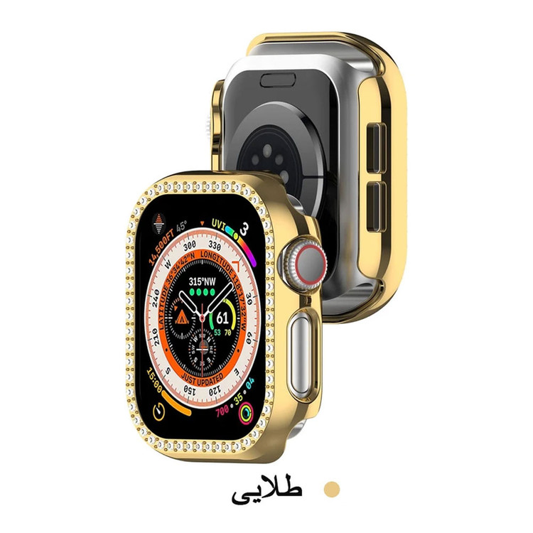 گادر بامپر نگین دار اپل واچ سری 11 سایز 44 میلی متری Apple Watch seri 11 44mm
