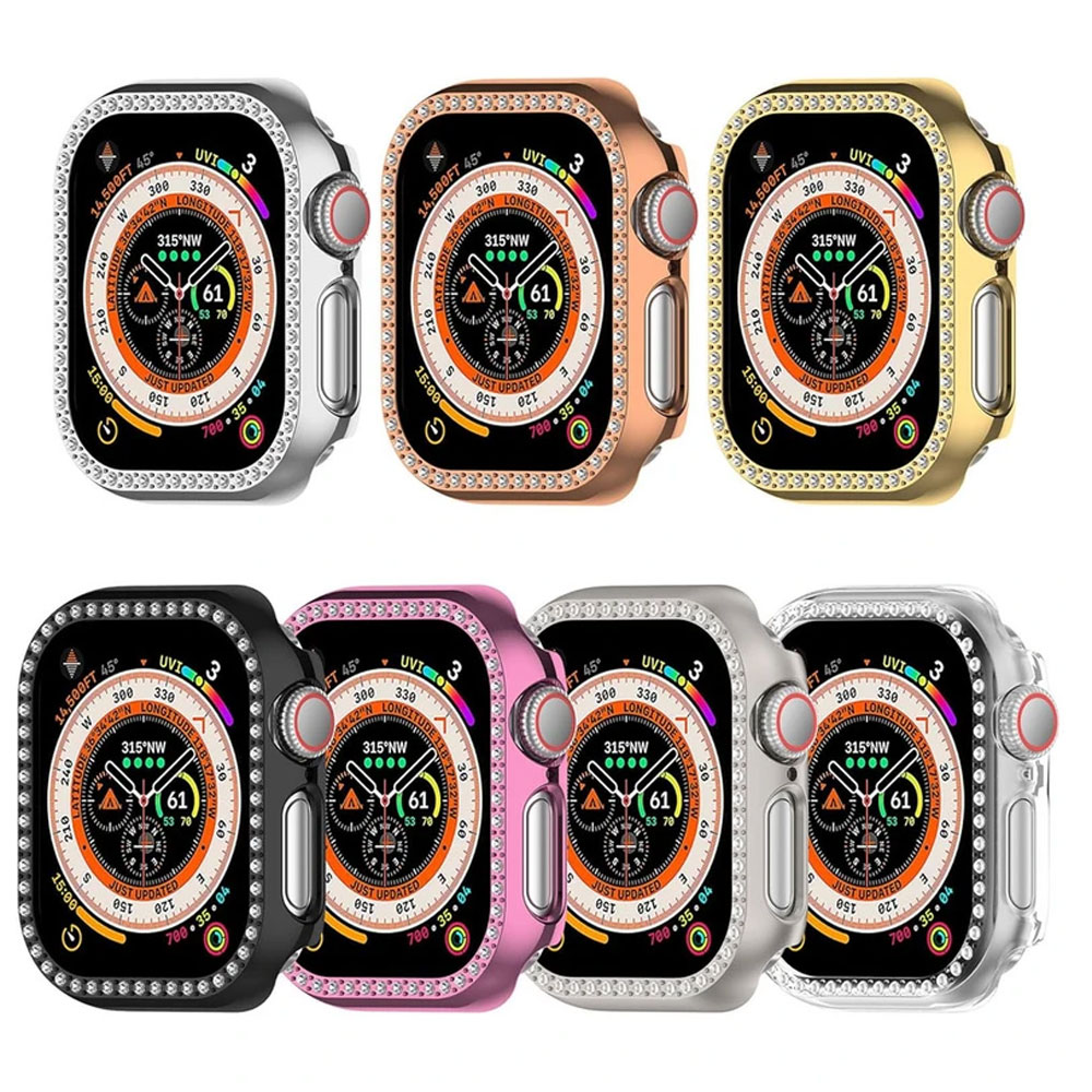 گادر بامپر نگین دار اپل واچ سری 11 سایز 44 میلی متری Apple Watch seri 11 44mm